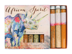 African Spirit Spice Gift Box Set, top view - House Of Avana