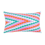 Almolonga Zig Zag Pillow - Orange Multi Archive New York