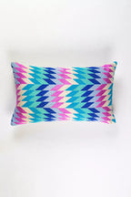 Almolonga Diamond Pillow - Blue Multi Archive New York