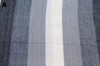 Alpaca Bed Blanket - Striped