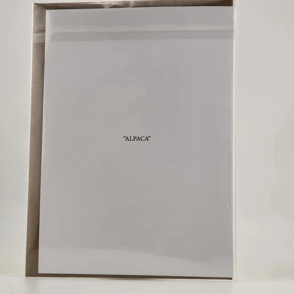 Alpaca Greeting Card - CoolPaca