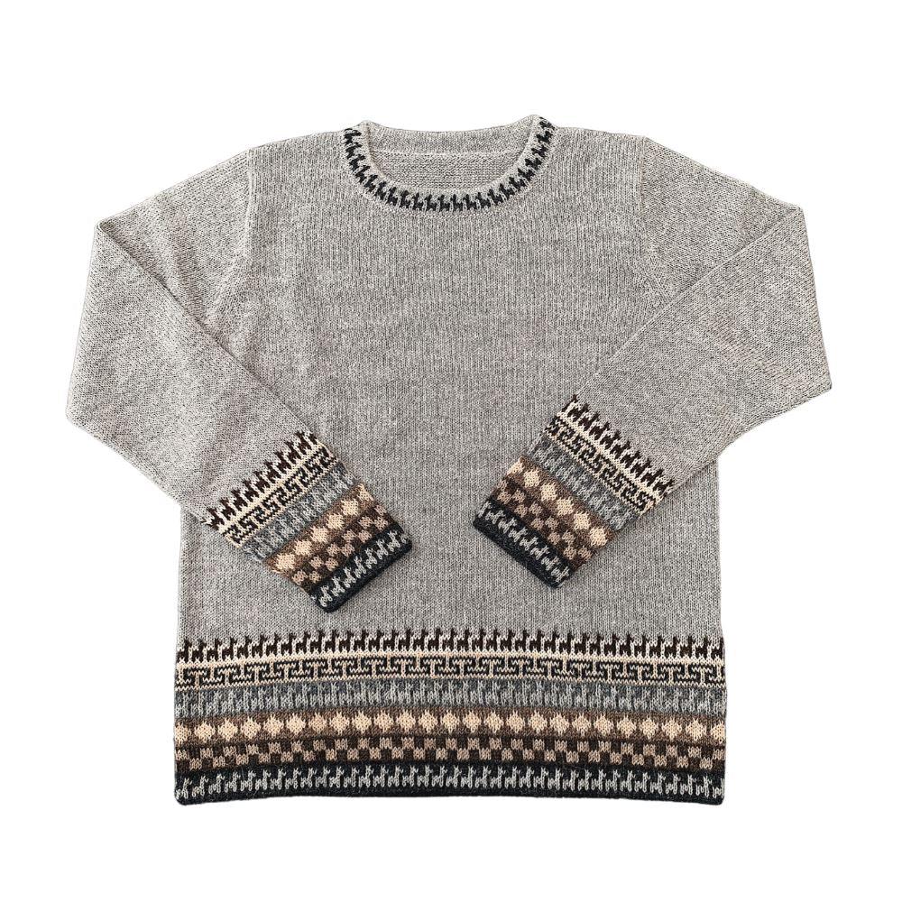 Alpaca Inca Patterned Sweater