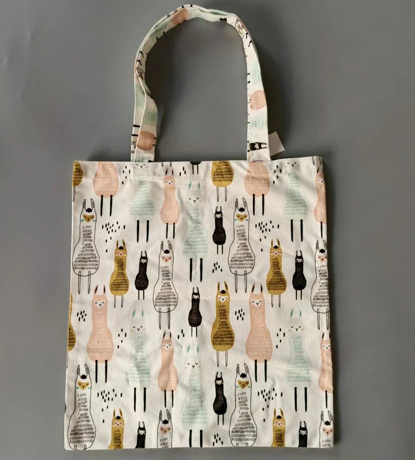 Alpaca Kitchen Tea Towel, Oven Mitt + Pot Holder, Grocery Tote Bag