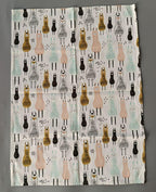 Alpaca Kitchen Tea Towel, Oven Mitt + Pot Holder, Grocery Tote Bag