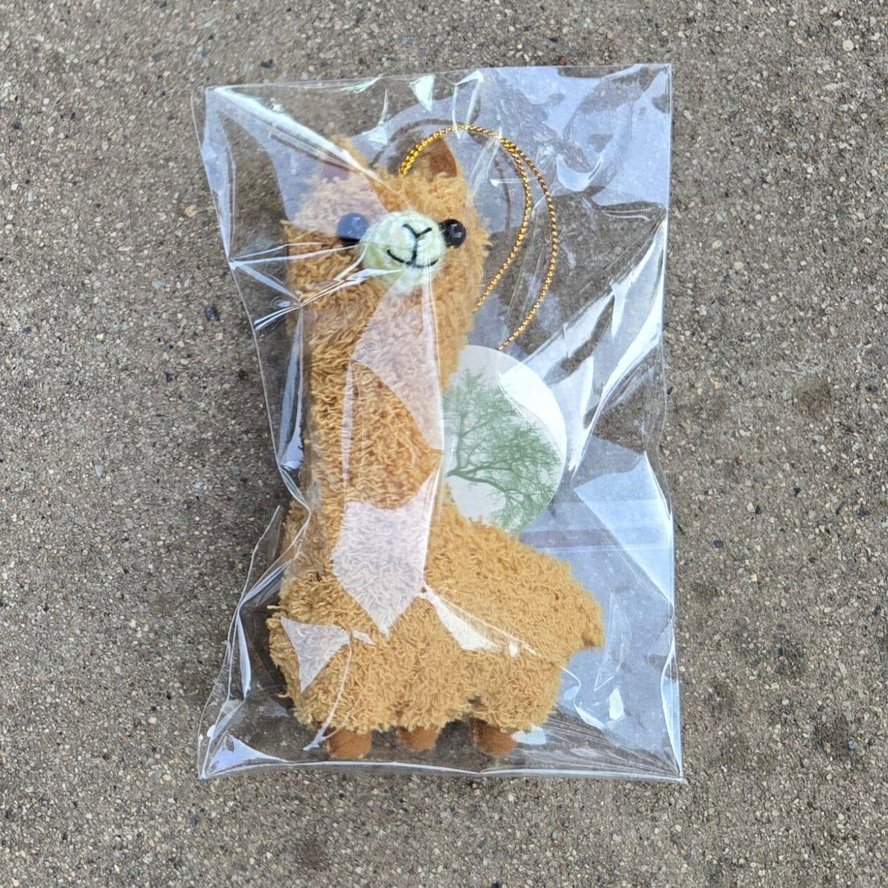 Alpaca Puff Plush Ornaments