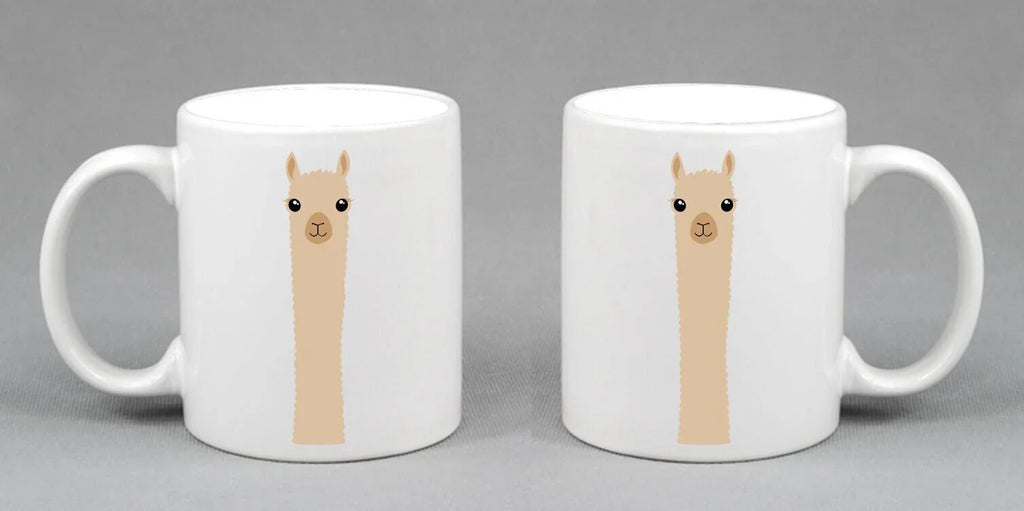 Alpaca Watching Coffee Mug