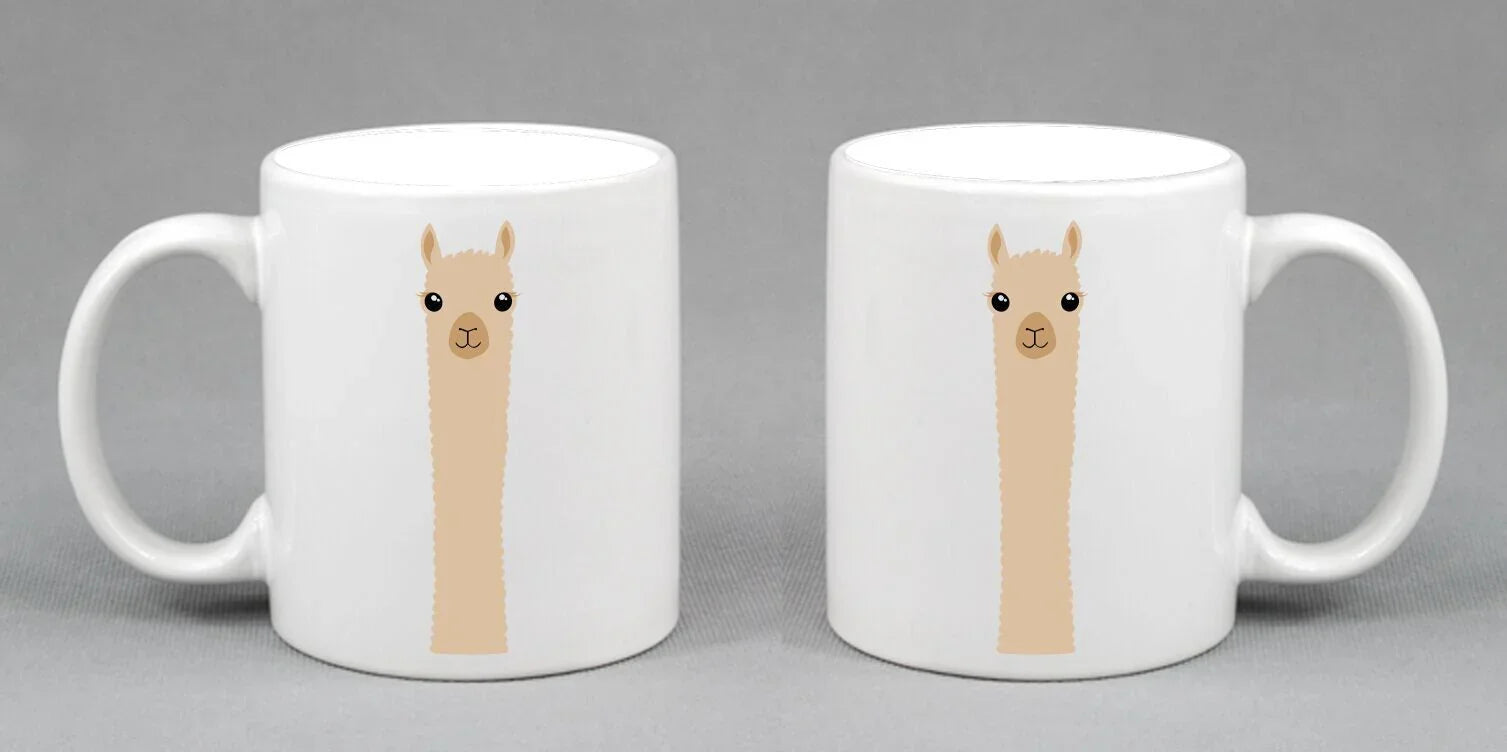 Alpaca Watching Coffee Mug