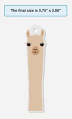 Alpaca Watching Keychain