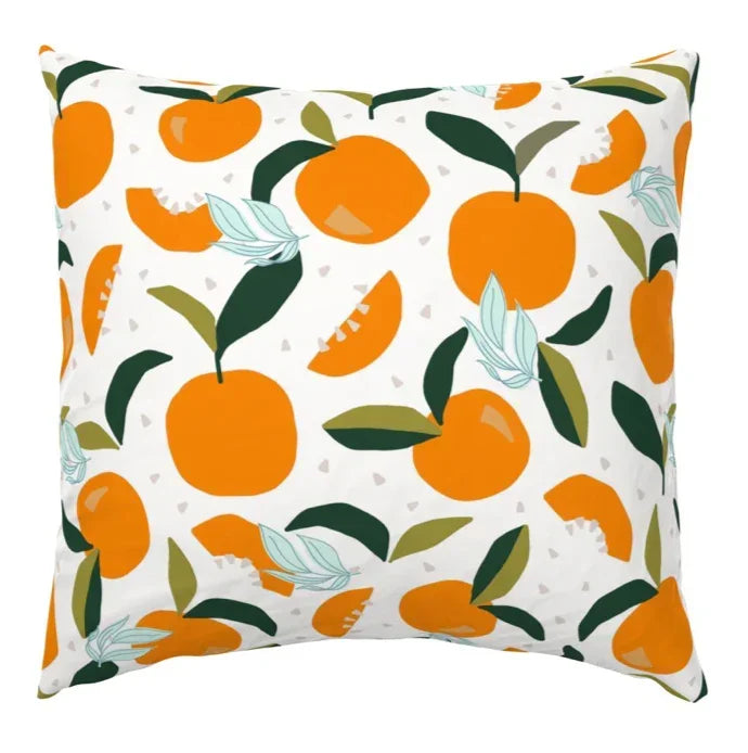 Alphabet - Artisan Baby Pillows, back view - House Of Avana