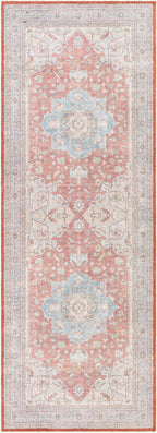 Brown Bagamanoc Medallion Washable Area Rug Hauteloom