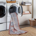 Brown Bagamanoc Medallion Washable Area Rug Hauteloom