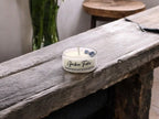 Amber Tides, Premium Coconut-soy Wax Tea Light Crystal Candle, 1oz, side view - House Of Avana