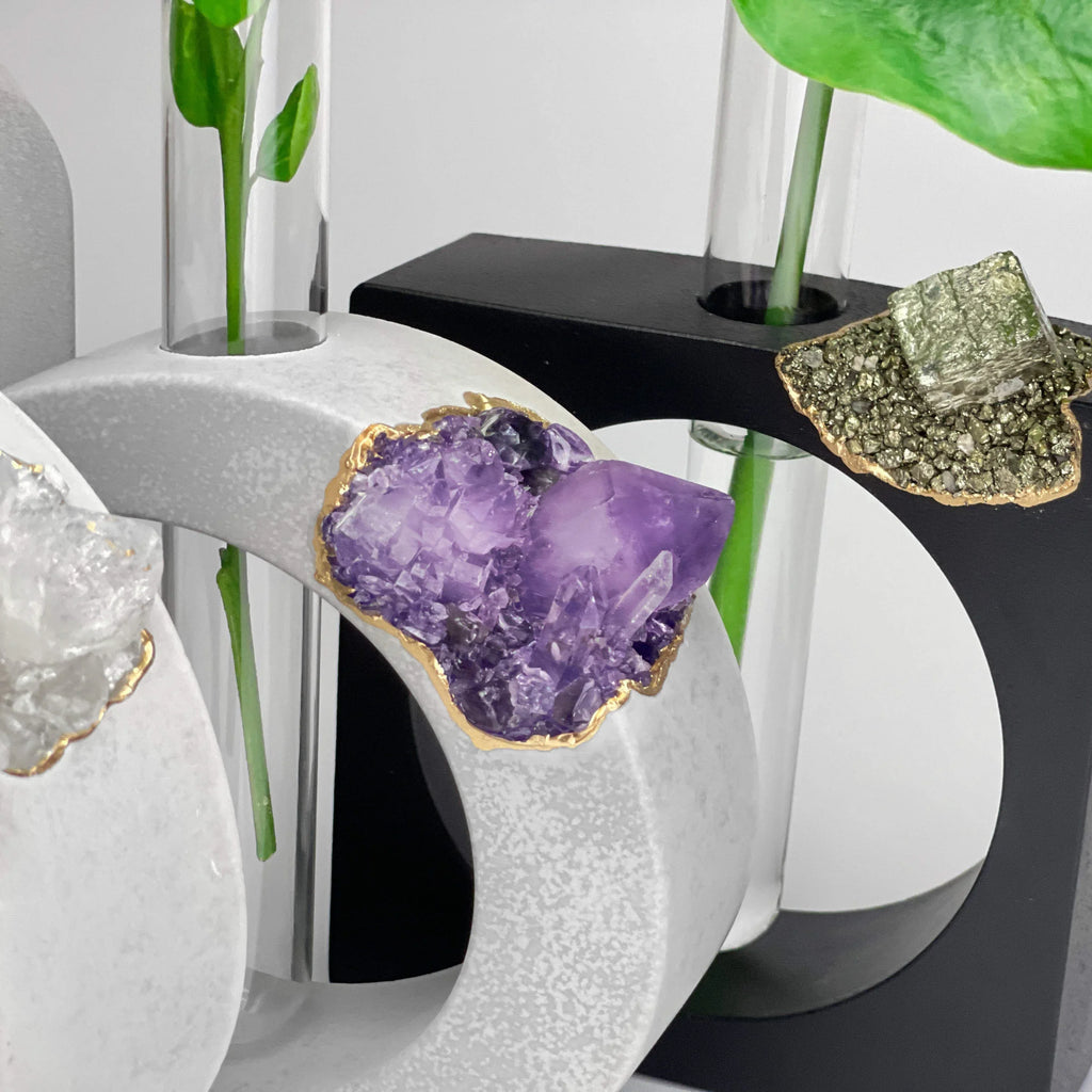 Amethyst Propagation Station, angled view - House Of Avana