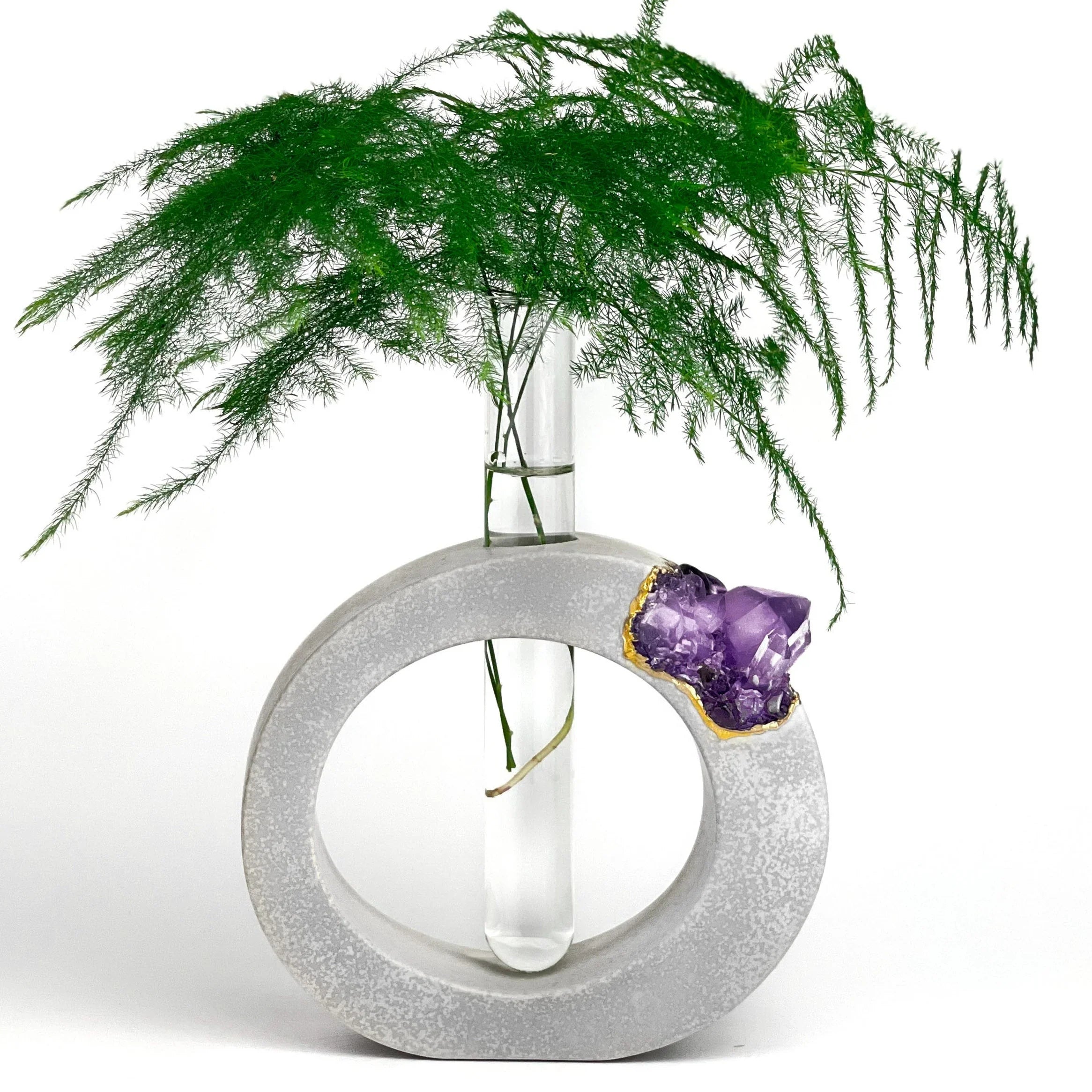 Amethyst Propagation Station, front view - House Of Avana