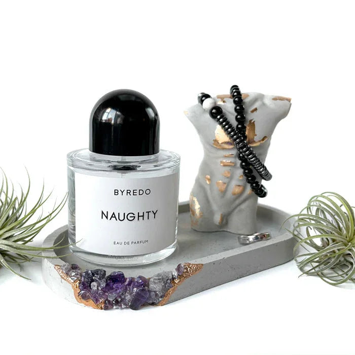 Amethyst Vanity Tray, front view - House Of Avana