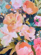 Among the Blossoms Art Print – Delicate & Serene Wall Decor, front view - House Of Avana