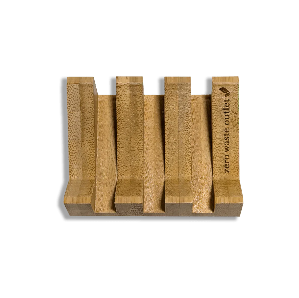 Angled Bamboo Soap Dish Zero Waste Outlet