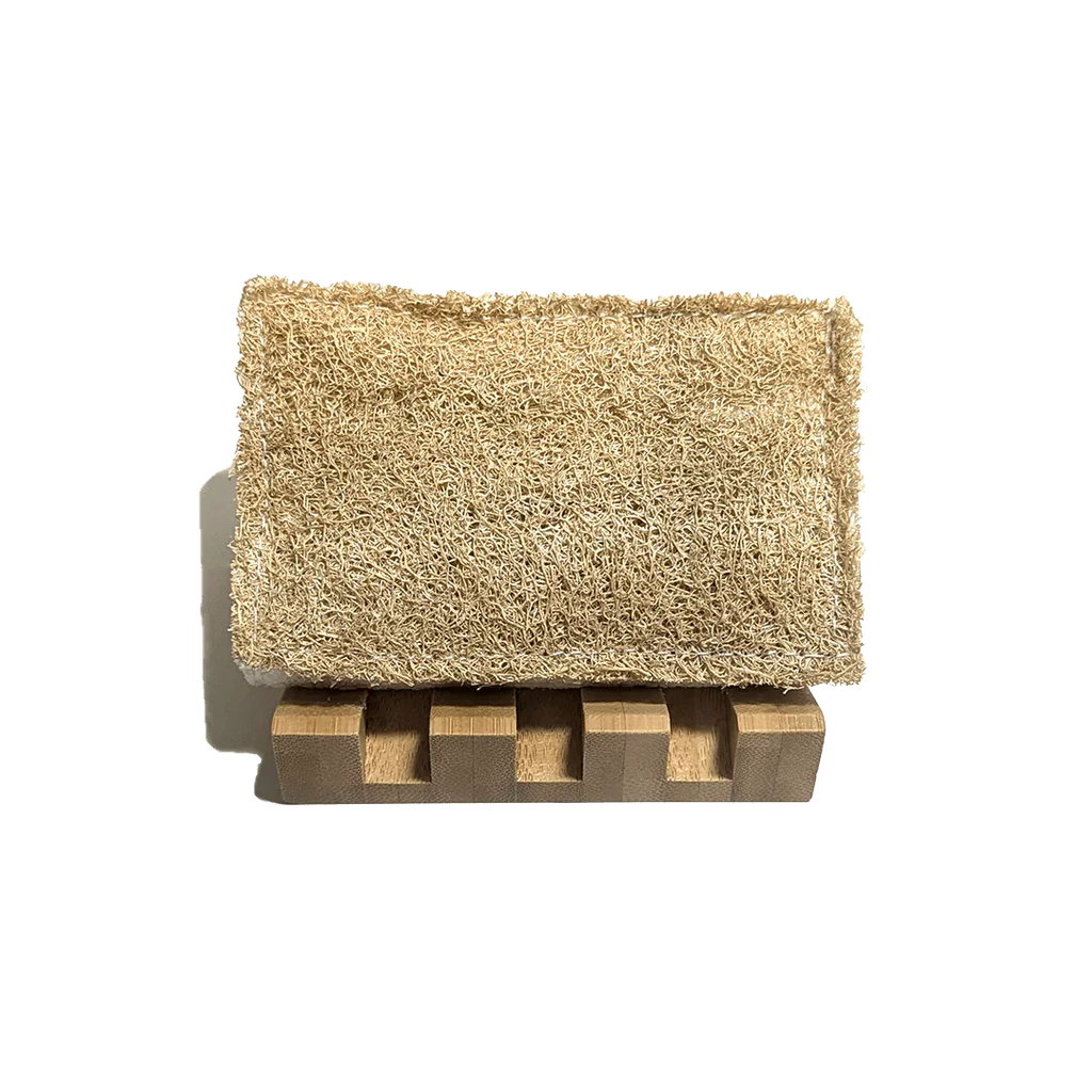 Angled Bamboo Soap Dish Zero Waste Outlet