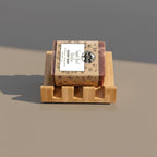 Angled Bamboo Soap Dish