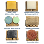 Angled Bamboo Soap Dish Zero Waste Outlet