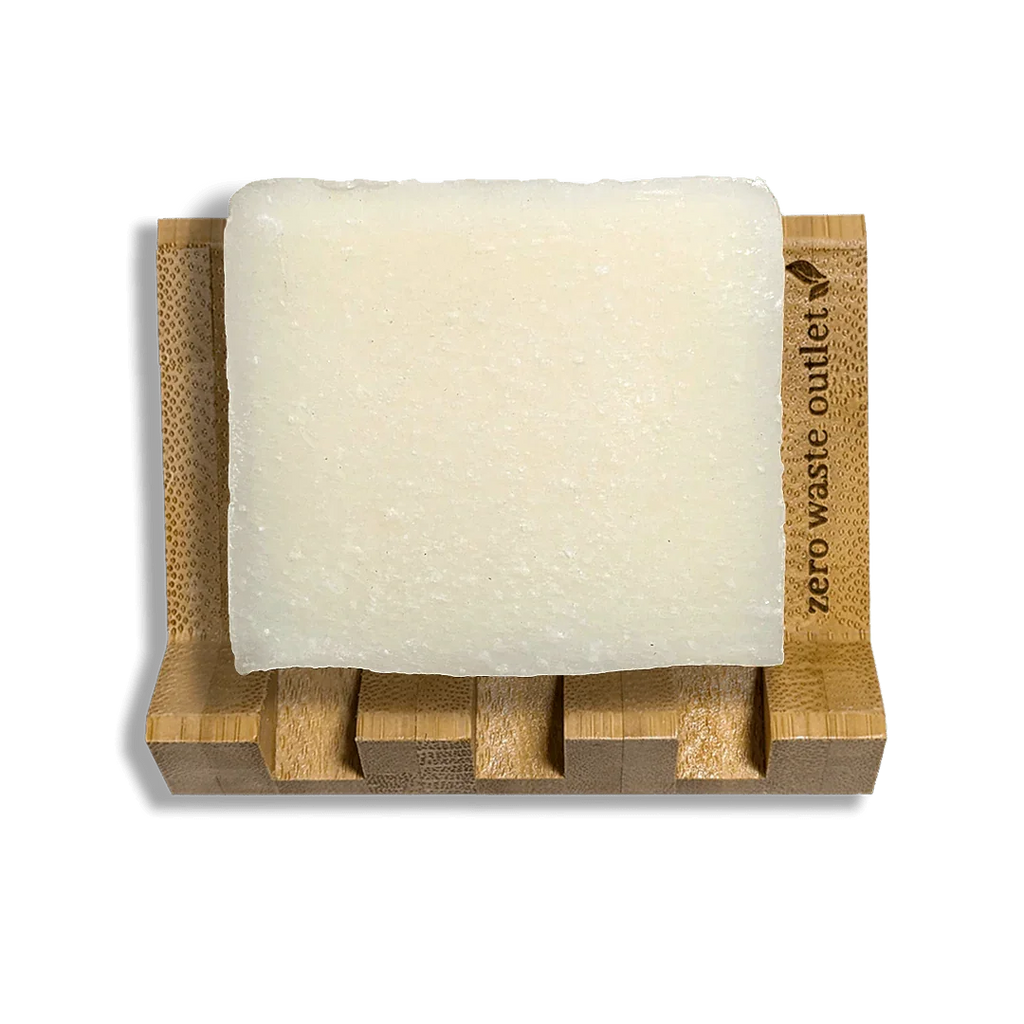Angled Bamboo Soap Dish Zero Waste Outlet