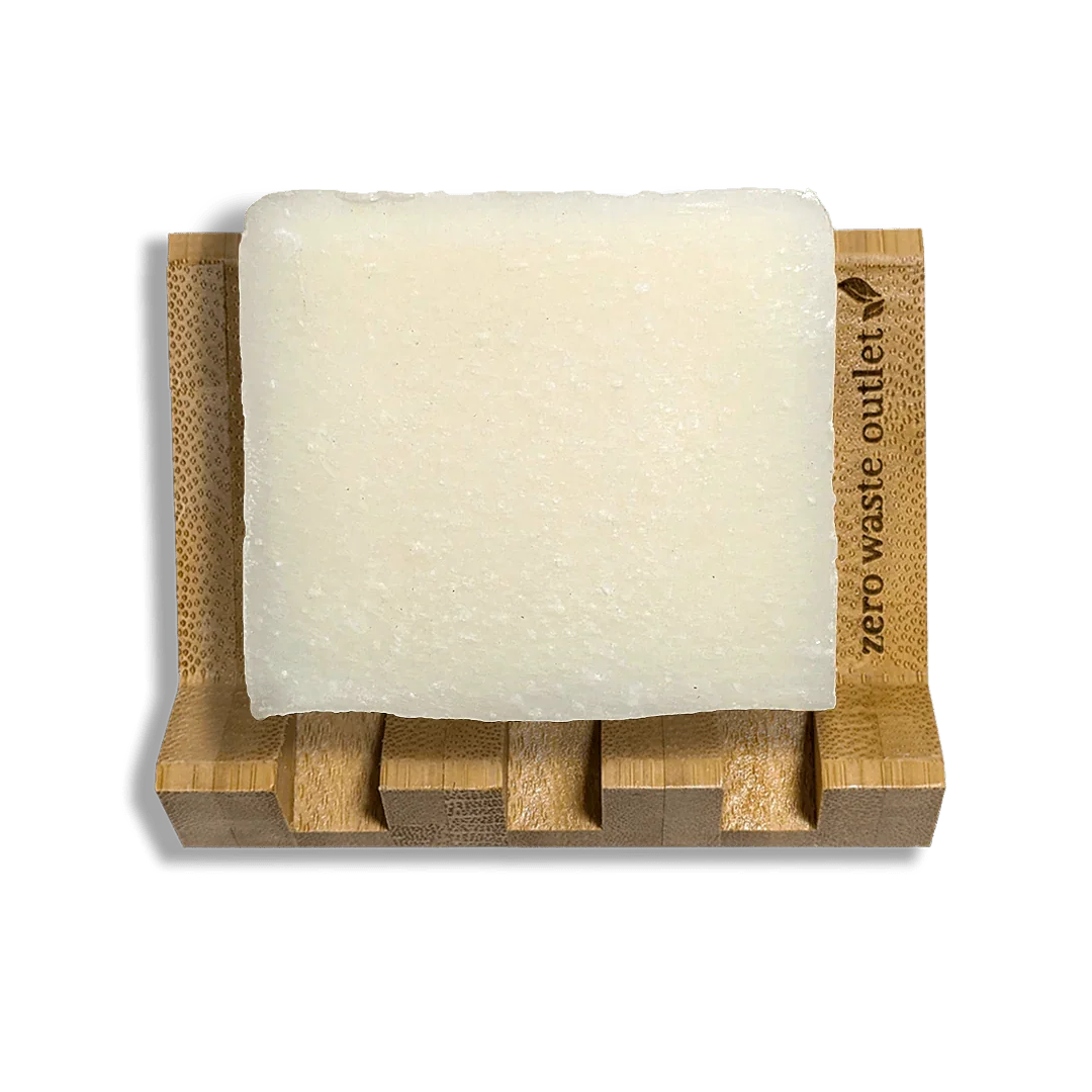 Angled Bamboo Soap Dish Zero Waste Outlet
