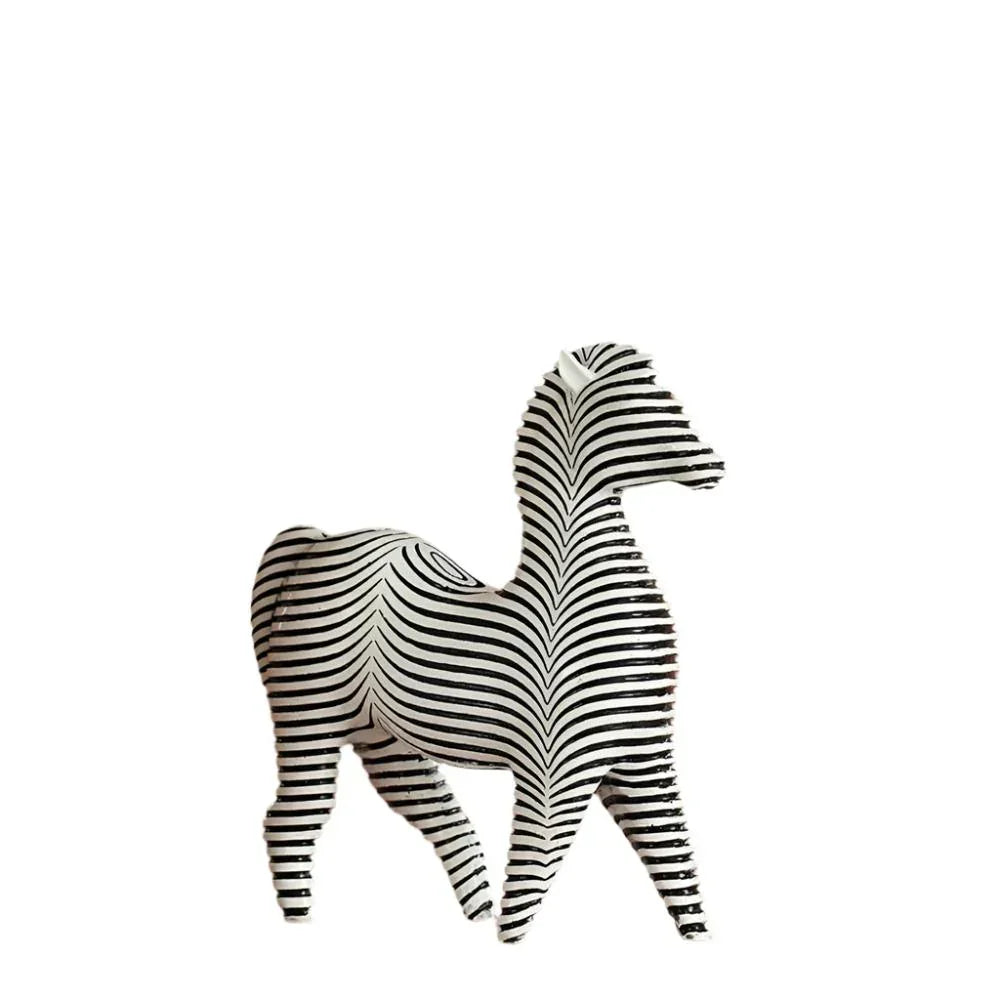 Colorful ceramic animal figurines, intricately designed, decorative pieces - House of Avana