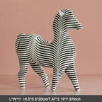 Colorful ceramic animal figurines, intricately designed, decorative pieces - House of Avana