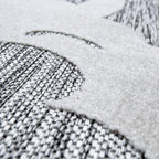 Kids Rug Lilo with Cute Llama Motif - Grey White RugYourHome