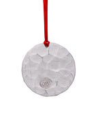 2025 Annual Ornament - Checking It Twice (aluminum), back view - House Of Avana