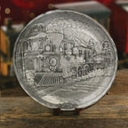2024 Annual Plate- the Wendell Express (pewter), front view - House Of Avana