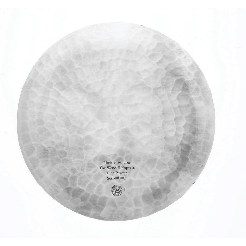 2024 Annual Plate- the Wendell Express (pewter), lifestyle image - House Of Avana