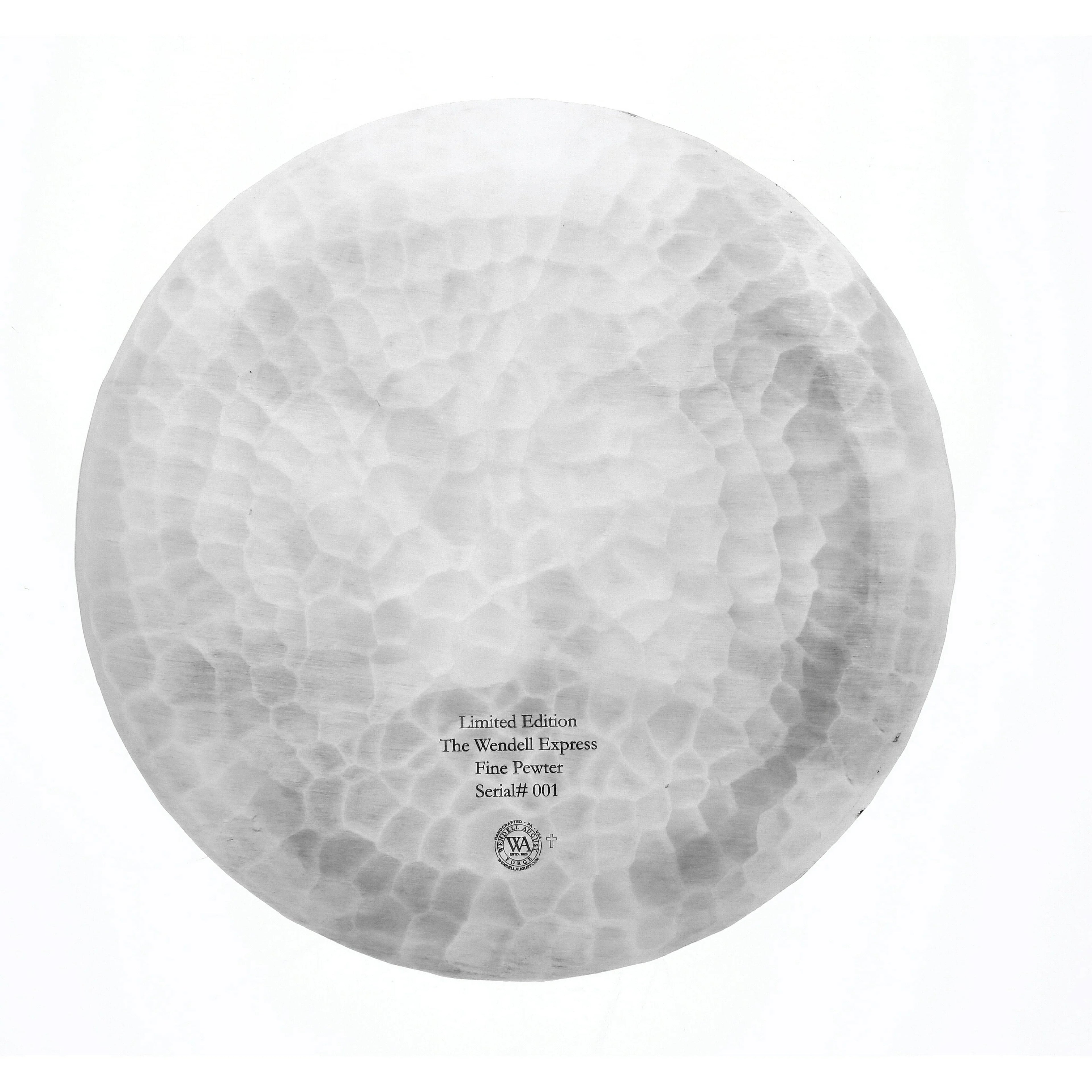 2024 Annual Plate- the Wendell Express (pewter), lifestyle image - House Of Avana