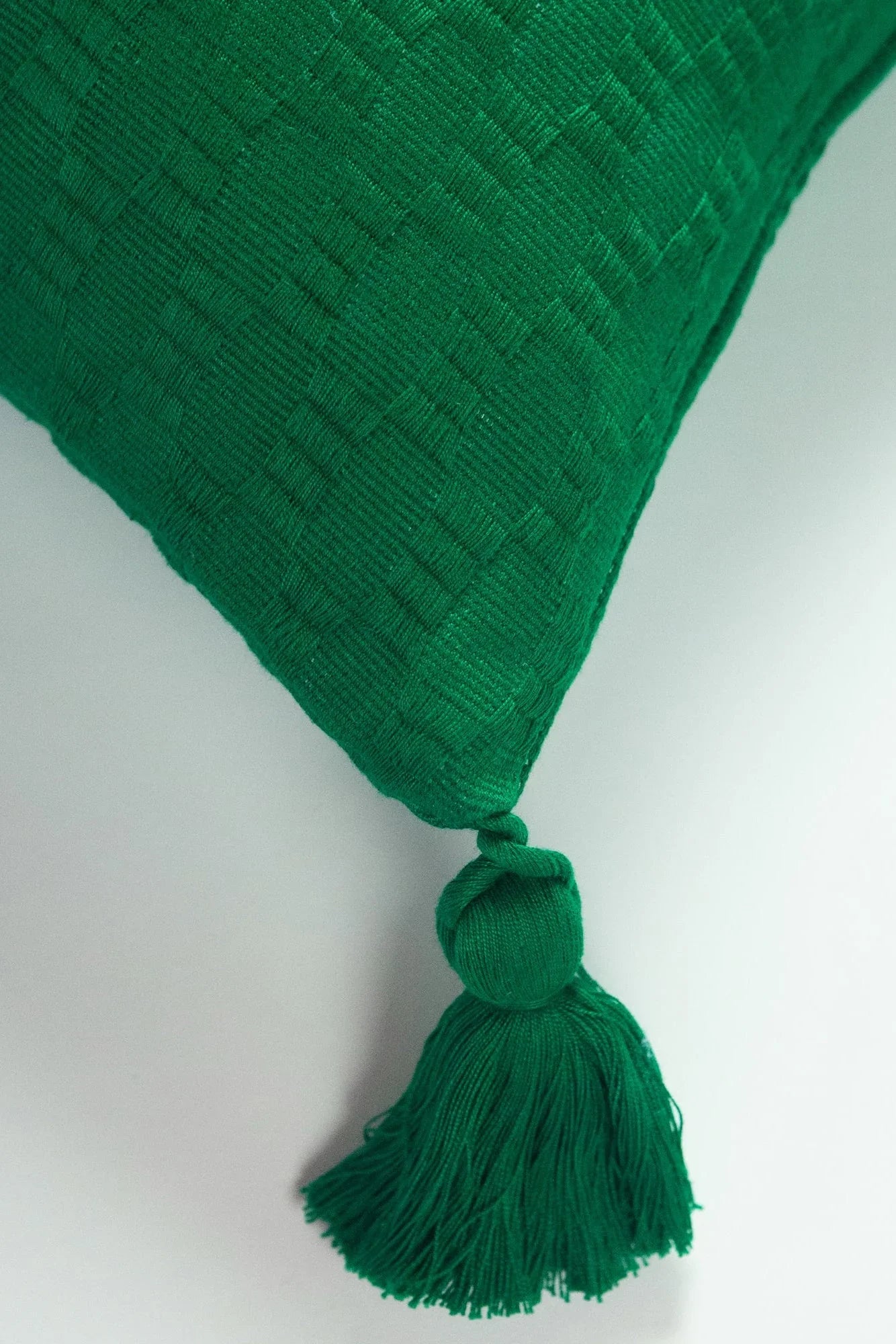 Antigua Pillow - Emerald Green Archive New York