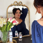 Antique Gold Bow Mirror, Choose Your Size Decor Steals