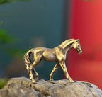 Antique Long Tail Horse Miniature Figurine - House Of Avana