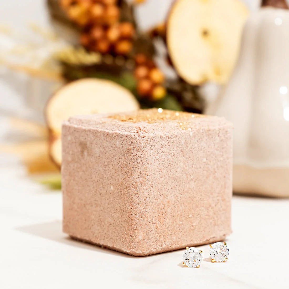 Apple Cinnamon Jewelry Shower Steamer JewelScent