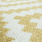 Area Rug Stella Moroccan Diamond Pattern - Pastel Yellow-White RugYourHome