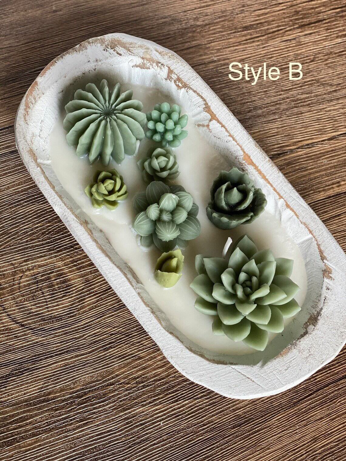 Arizona Dream Cactus Wooden Bowl Candle Crazy About Candles