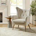 Velvet Wingback Arm Chair with Luxurious Upholstery, alternate view - House Of Avana [[SKU:HOA-ACC-400]]