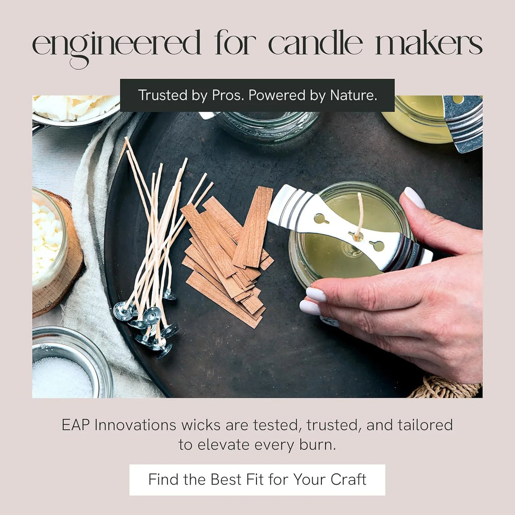 White cotton wicks, 6-inch length, for oil diffusers - House of Avana