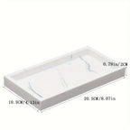 Artificial Marble Bathroom Sink Tray, Bathroom Tray with Very Good Hand Feel and Texture, Suitable for... - House Of Avana