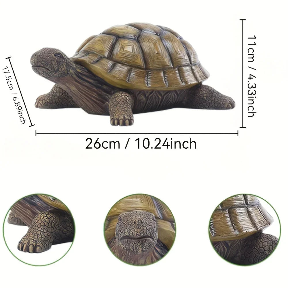 Garden Turtle Statue Decoration, Artistic Simulation Animal Sculpture, Outdoor Decoration of... - House Of Avana [[SKU:HOA-GSC-004]]