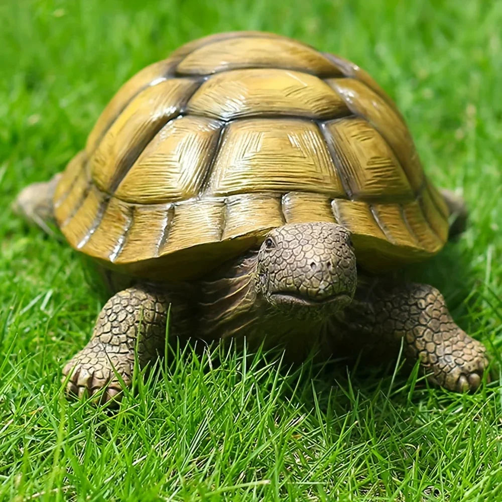 Garden Turtle Statue Decoration, Artistic Simulation Animal Sculpture, Outdoor Decoration of... - House Of Avana [[SKU:HOA-GSC-004]]