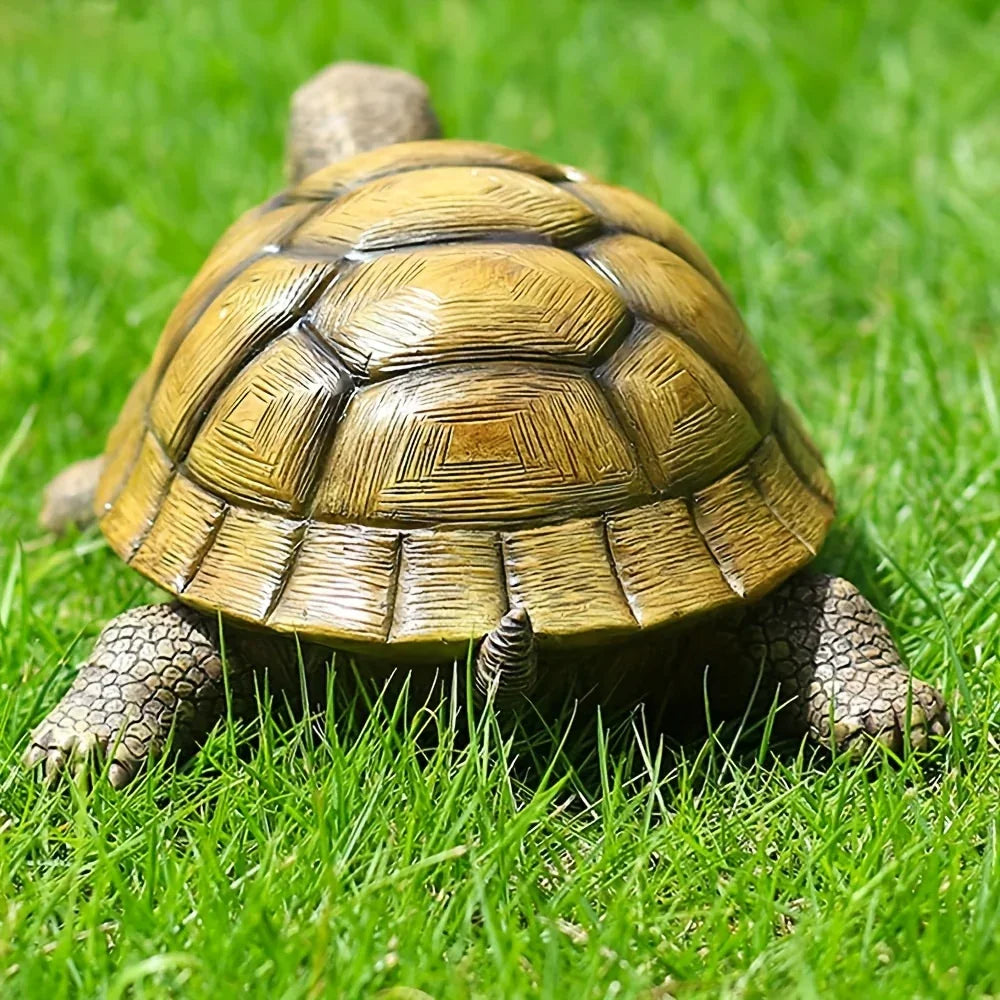 Garden Turtle Statue Decoration, Artistic Simulation Animal Sculpture, Outdoor Decoration of... - House Of Avana [[SKU:HOA-GSC-004]]