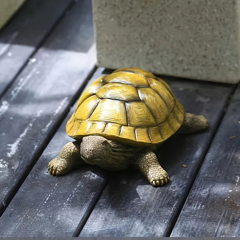 Garden Turtle Statue Decoration, Artistic Simulation Animal Sculpture, Outdoor Decoration of... - House Of Avana [[SKU:HOA-GSC-004]]