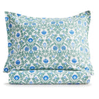 Arts & Crafts Floral Printed Duvet Set, lifestyle image - House Of Avana