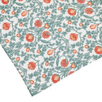 Arts & Crafts Floral Printed Sheet Set, angled view - House Of Avana