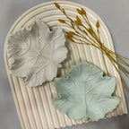 Ash Tray - Large Maple Leaf Wooden, lifestyle image - House Of Avana