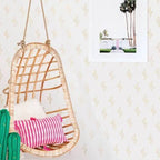 Antigua Pillow - Neon Pink and Yellow Archive New York